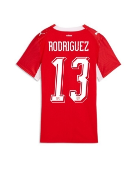 Billige Fotballdrakt Sveits Ricardo Rodriguez #13 Replika Hjemmedrakt Dame VM 2026 Kortermet Billige Fotballdrakt Sveits Ricardo Rodriguez #13 Replika Hjemmedrakt Dame VM 2026 Kortermet